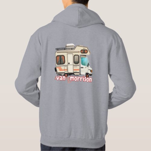 A Van Called Morrison Camping and Surfer Unisex Hoodie
