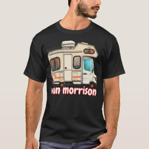 A Van Called Morrison. Iconic Vintage Surfer Van.  T-Shirt