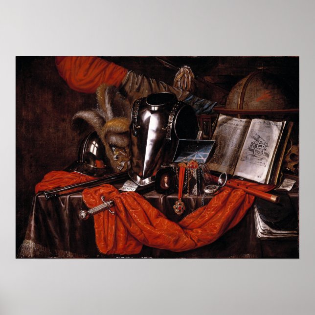 A Vanitas Edward Collier Poster (Front)