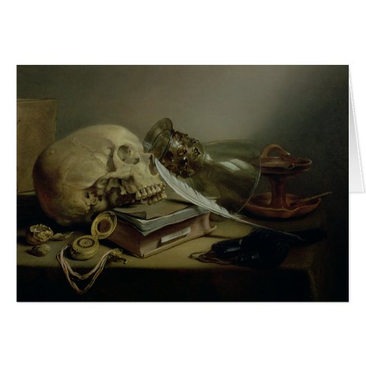 A Vanitas Still Life Cards (Front Horizontal)