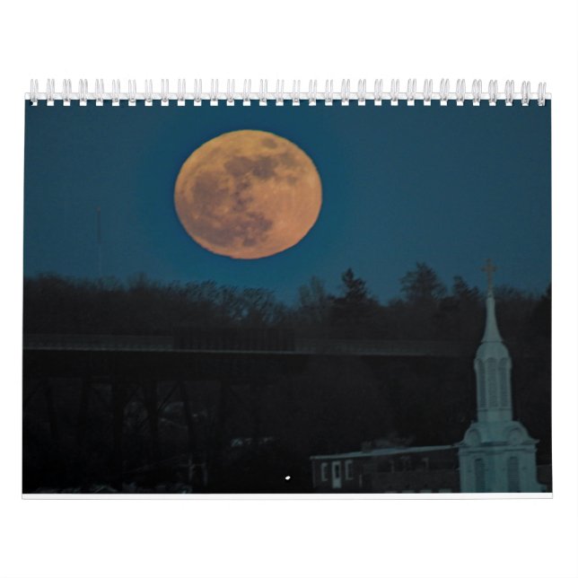 A  variety of moons throughout the year calendar (Cover)