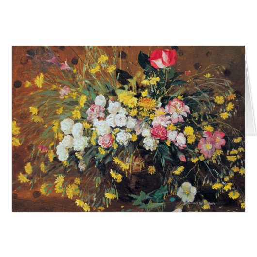 A Vase of Flowers Cards (Front Horizontal)