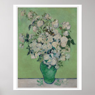 A Vase of Roses, 1890 Vincent van Gogh Small Poster