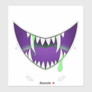 A Venomous Smile Sticker
