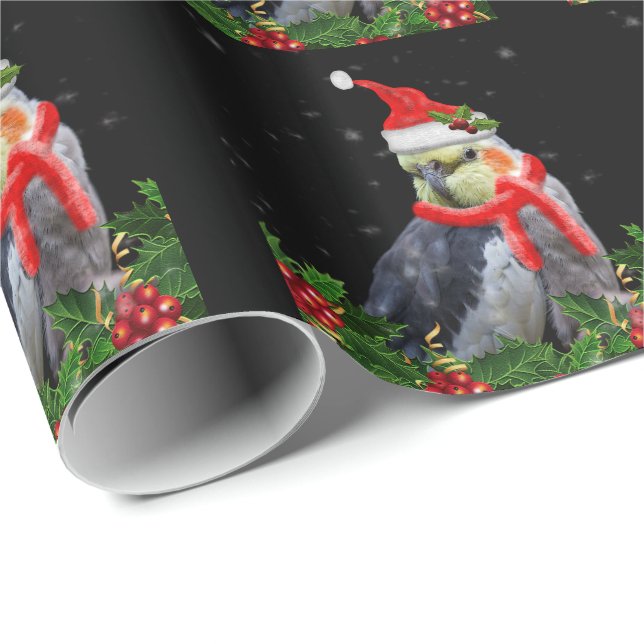 A Very Berry Christmas Wrapping Paper (Roll Corner)