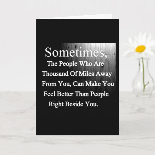 A VERY BEST FRIEND'S BIRTHDAY CARD (Small Plant)