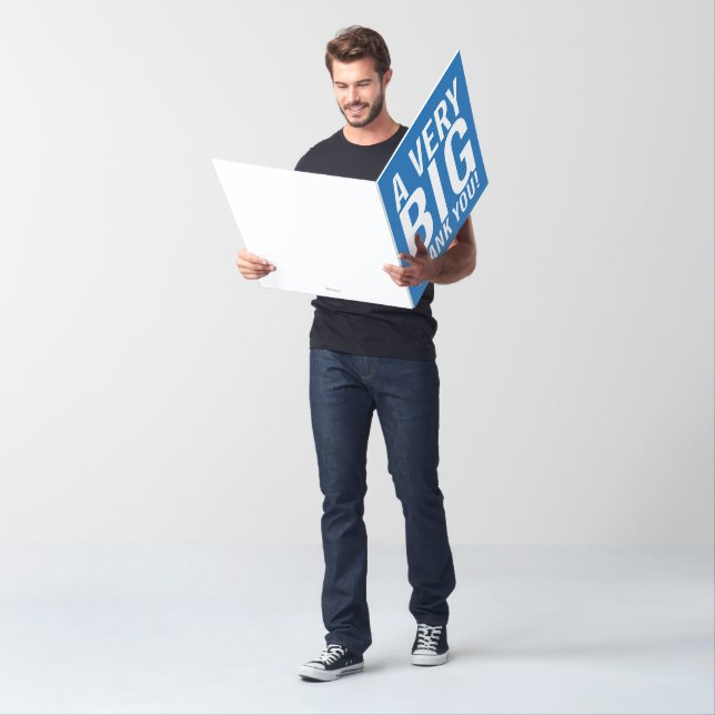 A Very Big Thank You Card (In Situ)