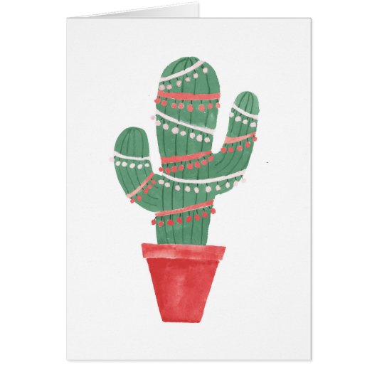A Very Cactus Christmas Tree Cards (Front)