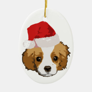 A Very Cavalier Christmas Oranament Ceramic Ornament