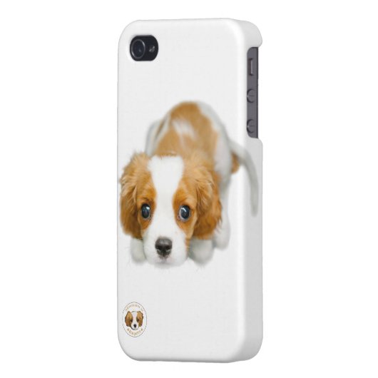 A Very Cavalier White iphone 4/4s Case (Back Left)