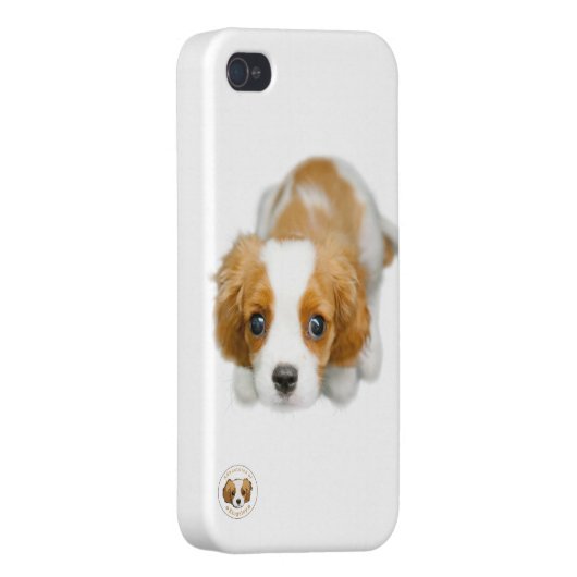 A Very Cavalier White iphone 4/4s Case (Back Right)