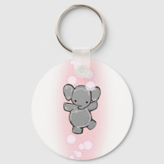 a very clean elephant keychain