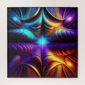 A Very Colorful Lyapunov Fractal Jigsaw Puzzle