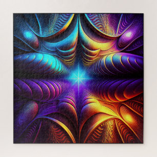 A Very Colorful Lyapunov Fractal Jigsaw Puzzle