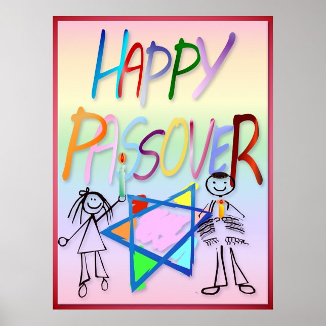 A Very Colorful Passover  Poster (Front)
