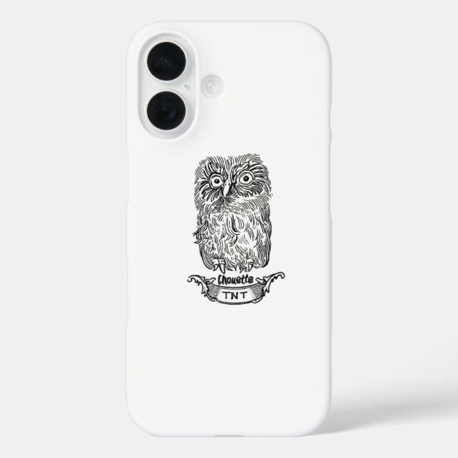 a very cool owl Case-Mate iPhone case (Back)
