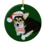 A Very Corgi Christmas Gimli Pup Ornament