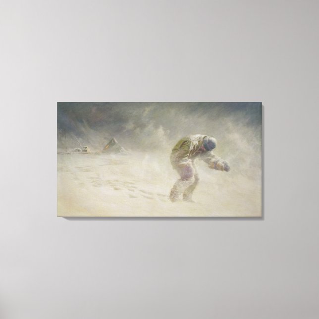 A very gallant gentleman, 1913 canvas print (Front)