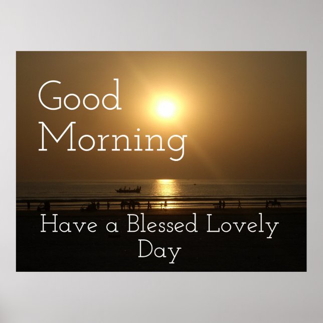 A very Happy Good Morning in the Making Poster (Front)