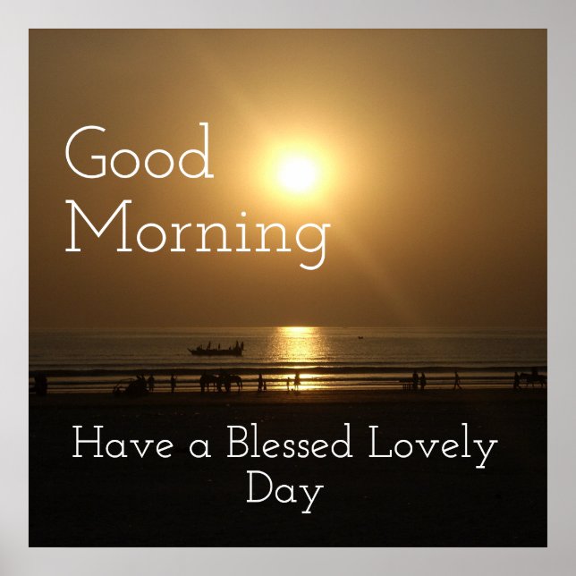 A very Happy Good Morning in the Making Poster (Front)