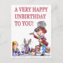 A Very Happy Unbirthday to You Postcard