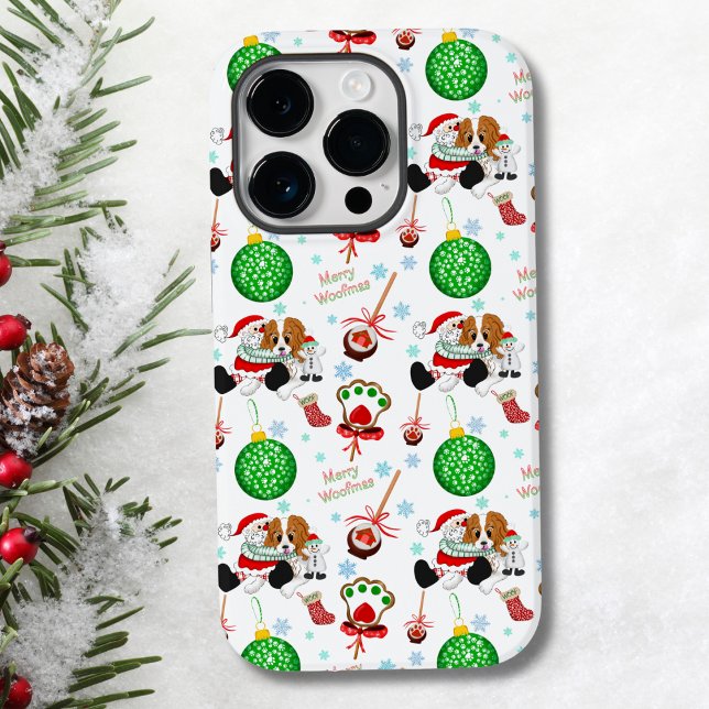 A Very Merry Cavalier King Charles Christmas Case-Mate iPhone Case (Creator Uploaded)