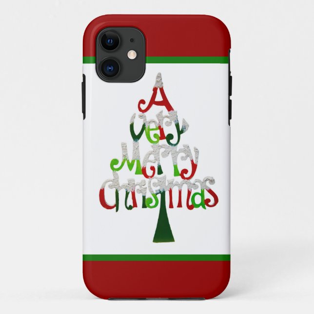 A Very Merry Christmas iPhone 5 Case (Back)