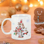 A Very Merry Doggie Christmas Coffee Mug<br><div class="desc">This is a cute Christmas tree filled with some of my favorite dogs. The list of dogs that are in this is Bulldog,  French Bulldog,  Cavalier King Charles Spaniel,  German Shepherd,  Doberman,  Poodle,  Schnauzer,  Shih Tzu,  Dachshund,  and a Samoyed. This is a perfect mug for dog lovers!</div>