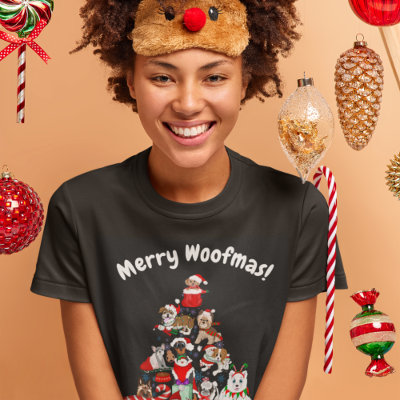 A Very Merry Doggie Christmas T-Shirt