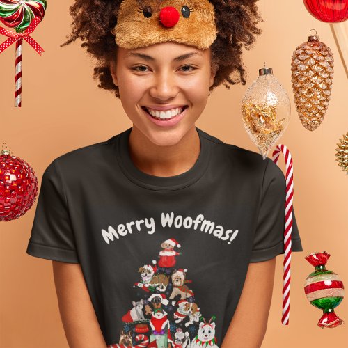 A Very Merry Doggie Christmas T_Shirt