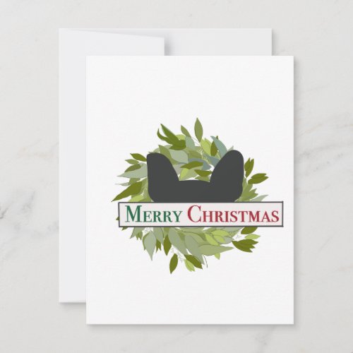 A Very Merry Frenchie Christmas Holiday Card