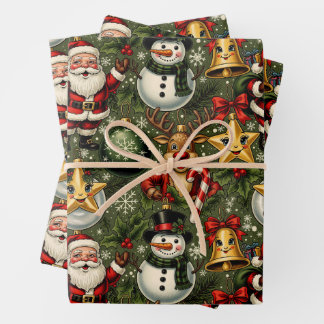 A Very Merry Ornament Party Wrapping Paper Sheets