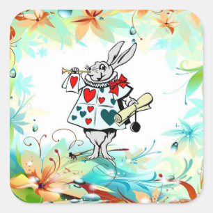 A Very Merry Unbirthday Square Sticker