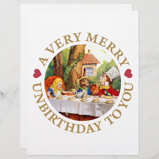 A Very Merry Unbirthday to You! (Front/Back)