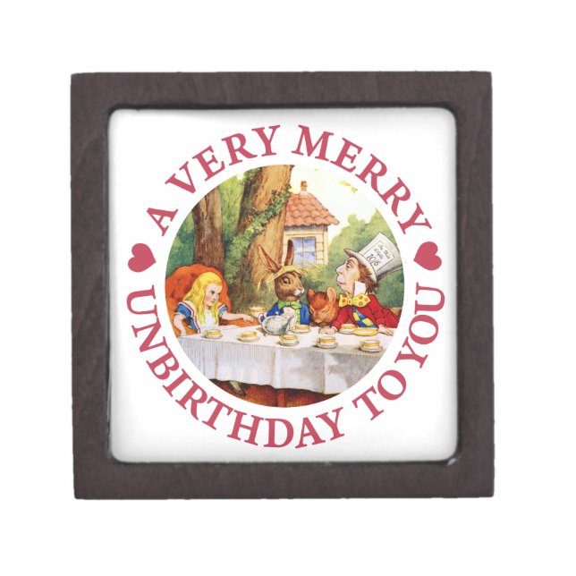 A Very Merry Unbirthday To  You! Keepsake Box (Front)
