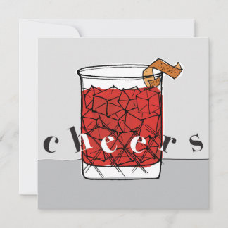 A Very Negroni Christmas Note Card