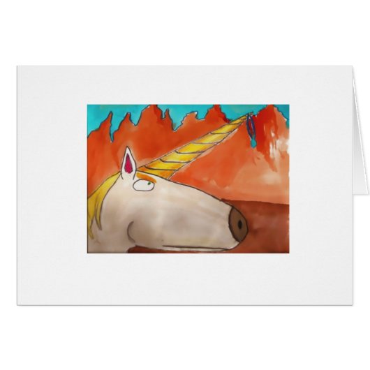 A Very Serious Unicorn Cards (Front Horizontal)