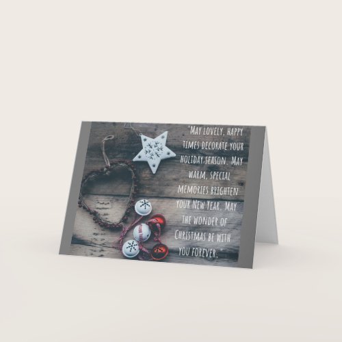 A "VERY SPECIAL HOLIDAY" IS THE WISH FOR "YOU" CARD