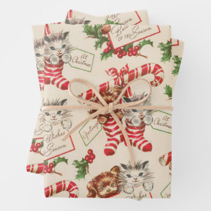 A Very Vintage Christmas  Wrapping Paper Sheets