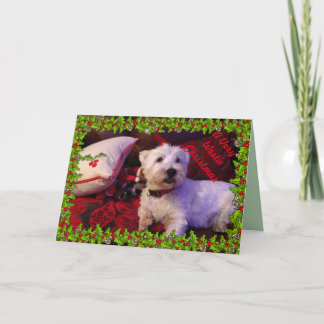 A Very Westie Christmas Card