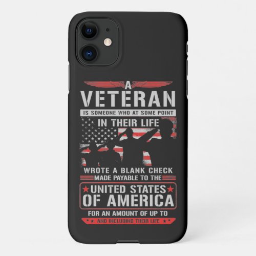 A Veteran  iPhone 11 Case