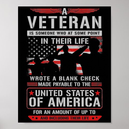 A Veteran  Poster