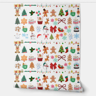 A vibrant christmas wallpaper