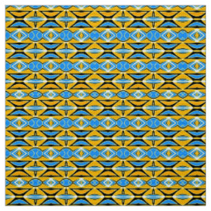 A vibrant colorful fabric print pattern design