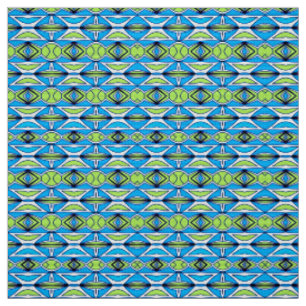 A vibrant colorful fabric print pattern design