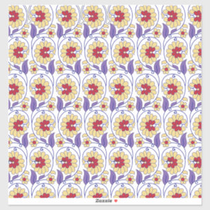 A vibrant design featuring yellow and orange creat sticker
