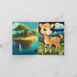 A Vibrant Festival Greeting Card