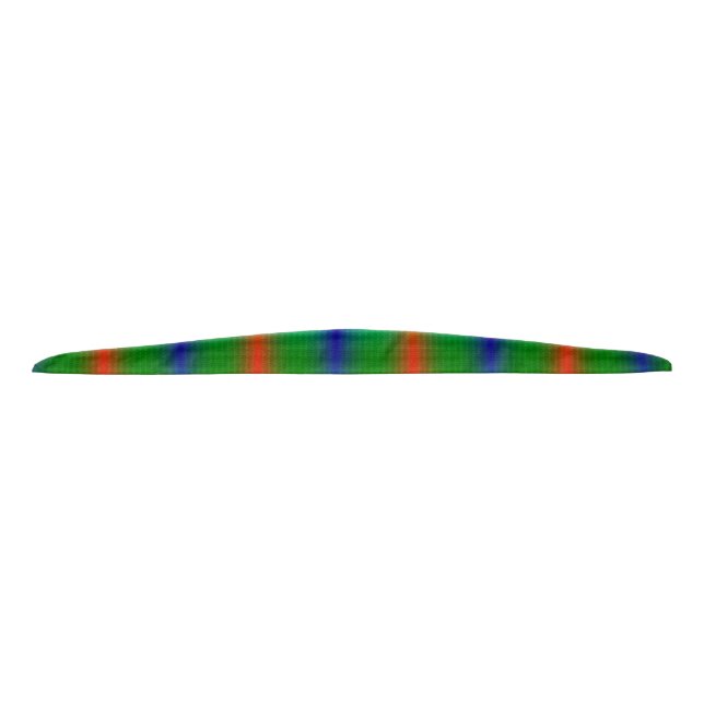 A vibrant headband with a gradient design (Front)