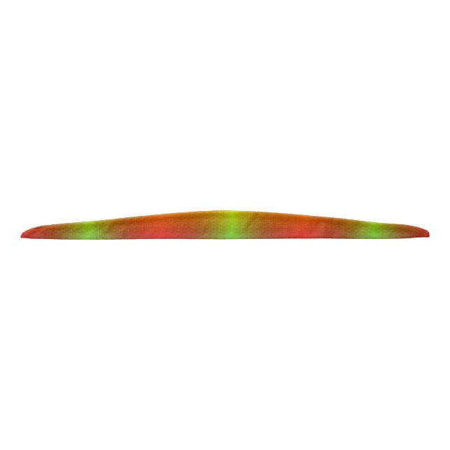 A vibrant headband with a gradient from green  (Front)