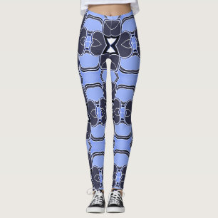 A vibrant multicolor classic "Ratti_Creative_Arts" Leggings